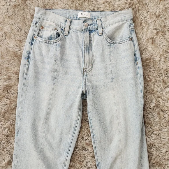 Pistola Alexa Jeans‎ In Toscano Light Wash Denim Women's Size 26 - Picture 7 of 16
